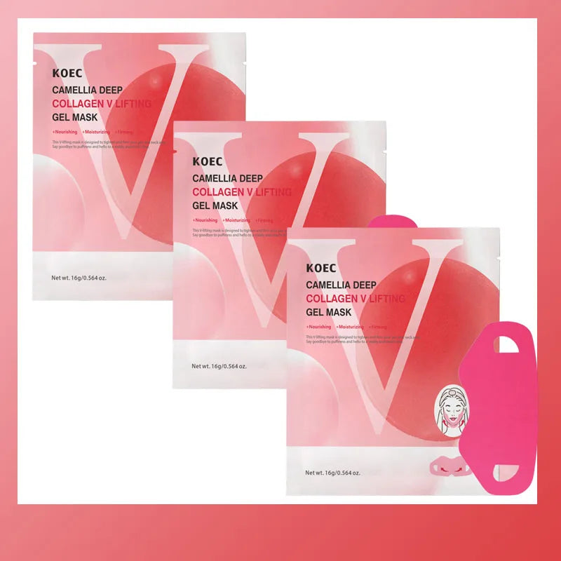 Women Face Slimming Bandage V Line Face Lifting Mask Double Chin Reducer Facial Strap for Firming Tightening Skin Care Product Qme 3pc