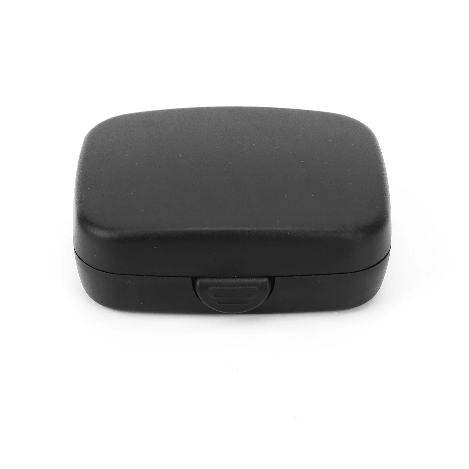 Portable Hearing Aid Hard Case Waterproof Hearing Aid Protective Storage Box Black for Outdoor Travel Hearing Aid Carrying Case Qme