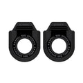 Bike Crank Arm Protector TPU Anti Cover Mountain Road Chainring Qme E930 A black