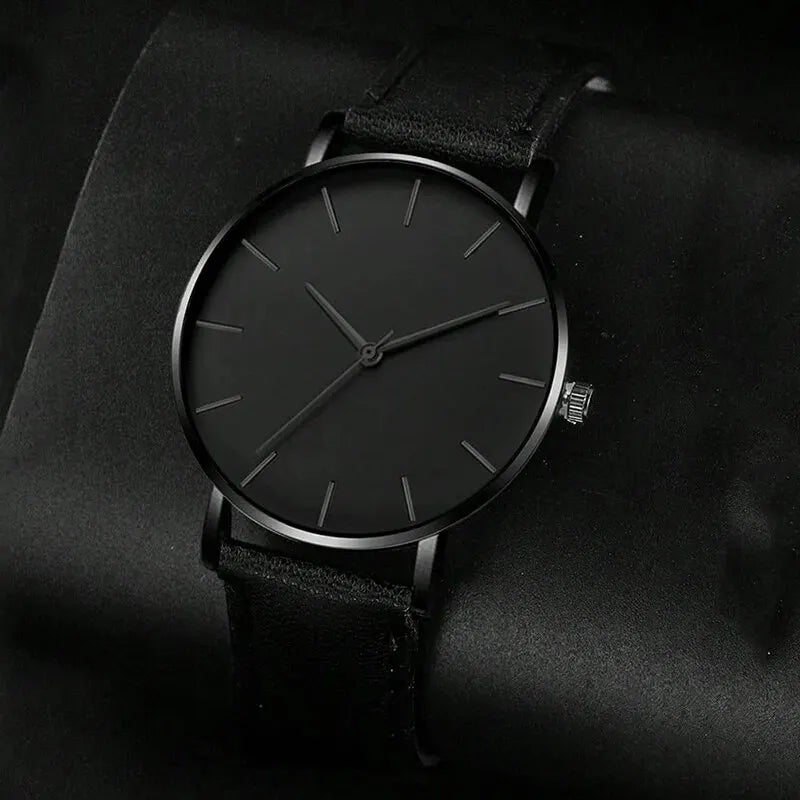 5 Pcs Set Men's Fashion Sports Watches Men's Business Quartz Wrist Watch Luxury Leather Bracelet Men's Casual Watch Qme