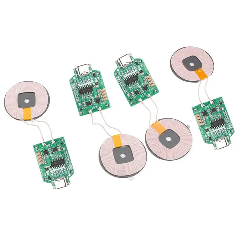 15W Type-c Wireless Charging Module Coil Transmitter Board Efficiency Qme
