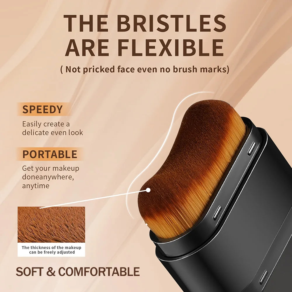 Dual-head Foundation Stick Built-in Brush One-step Application Qme