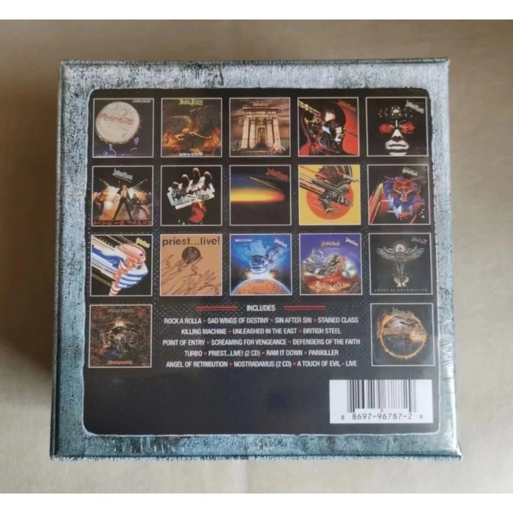 Heavy Metal Studio Albums Collection 19CD, Premium Vintage Hard Rock Packaging, Full of Classic Riffs & Power Vocals Qme Complete Albums