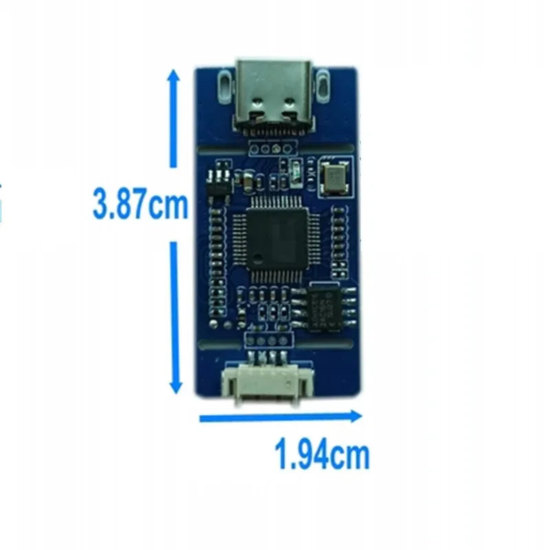 1PCS CVBS to USB Camera Module, AV to TYPE-C Board, UVC Driver-Free for Android Linux Qme