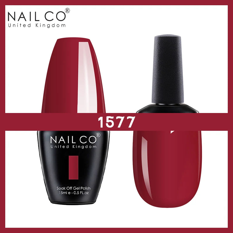 NAILCO Nude Nails Gel Nail Polish UV LED Semi-permant Varnish Hybrid