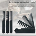 Professional 1 Pocket Folding Combs Wide Tooth Oil Head Comb Beard Qme Default Title