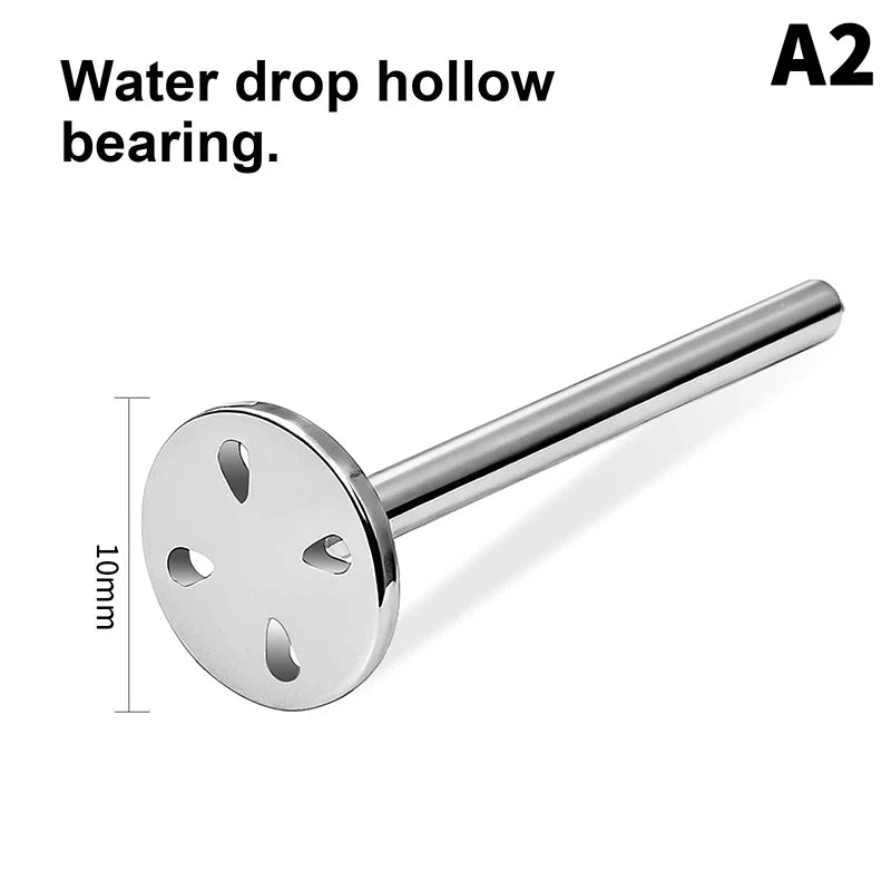 Self-adhesive Sponge Buffing Pads Replaceable Stainless Steel Disk Qme A2