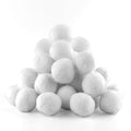 20PCS Artificial Soft Snowball 5cm Indoor Snow Fight Ball Fake Balls Winter Interactive Throwing Game Toys Qme 201215YY03