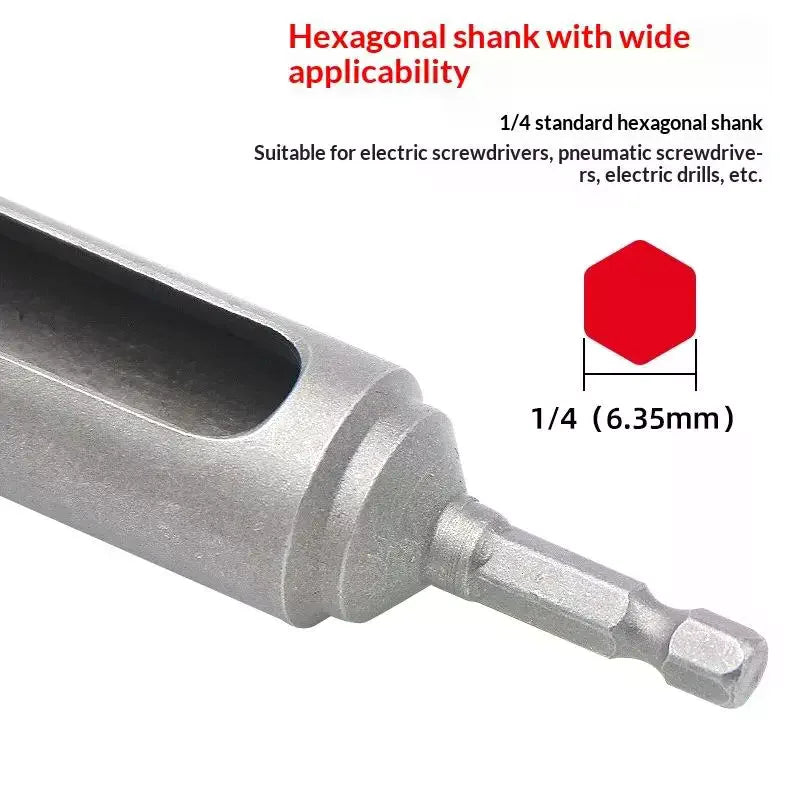 8- Extended Opening Sleeve Electric Screwdriver Socket Head Hexagon Qme