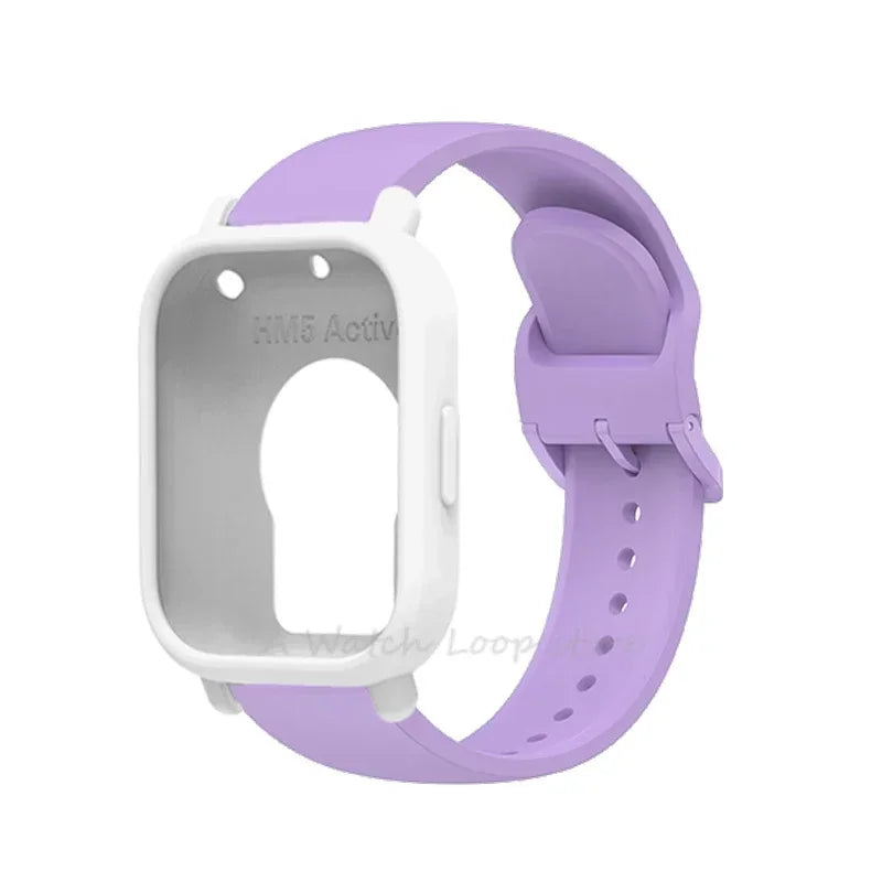 Silicone Case Strap Redmi Watch 5 Lite Active Repacement Bracelet