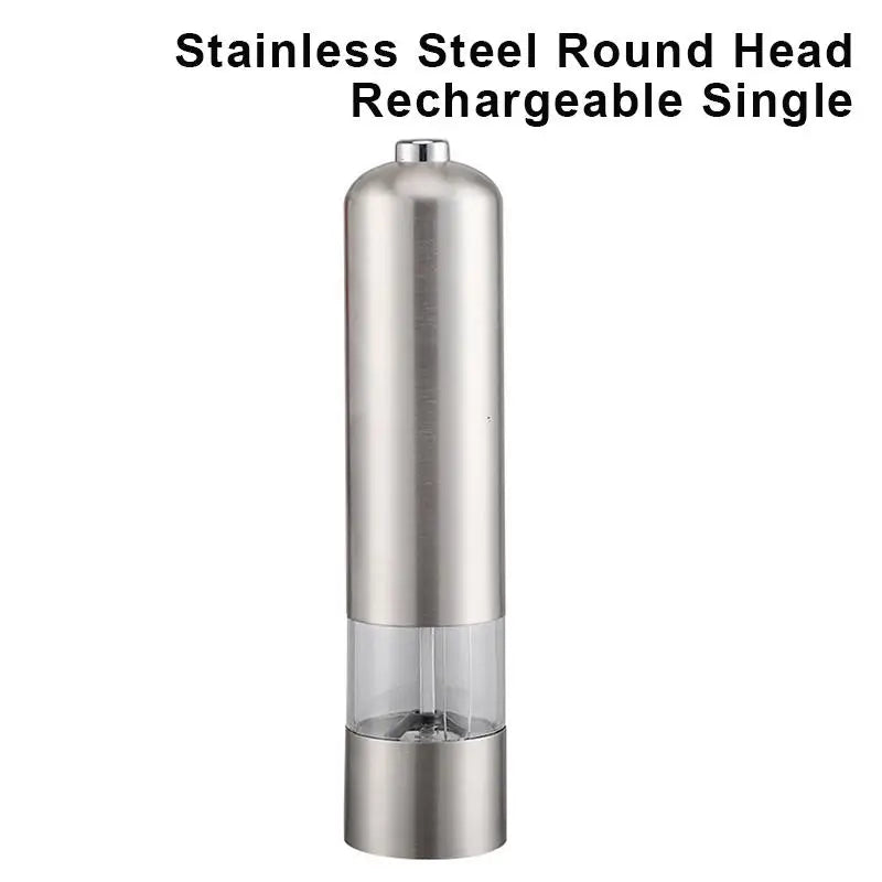 1 Stainless Steel Spice Mill Light Automatic Pepper Grinde Electric Qme A9