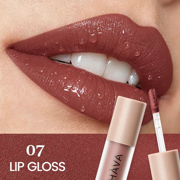 Matte Lip Glaze Waterproof Long Lasting Nude Liquid Lipstick Smooth Qme