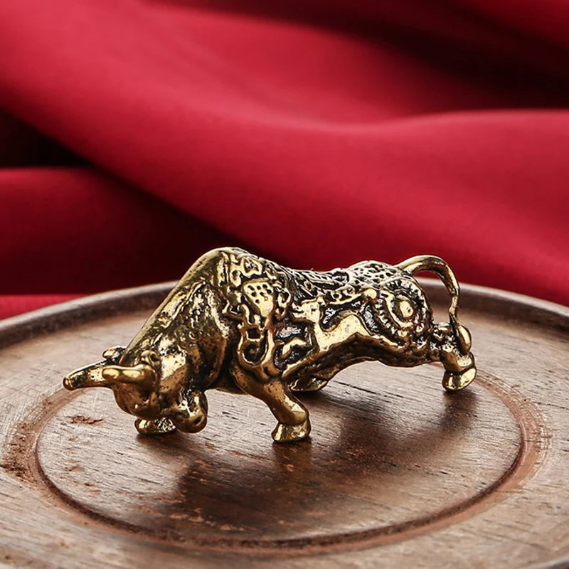 Animal Miniature Figurine Bring Wealth Office Desk Decor Craftsbrass Qme