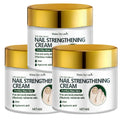Day & Night Nail Strengthening Cream with Hyaluronic Acid & Urea - Effectively Moisturizes, Nourishes & Protects Nails & Skin. Qme Beige 40g