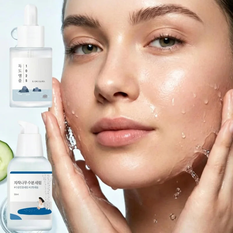 White Birch Extract Facial Essence Light Texture Toner Nourish Calm Qme