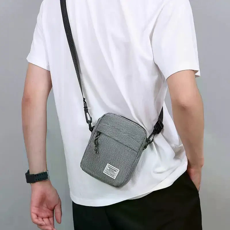 Men's Bag Available Single Shoulder Cross-body Design Suitable Daily Qme