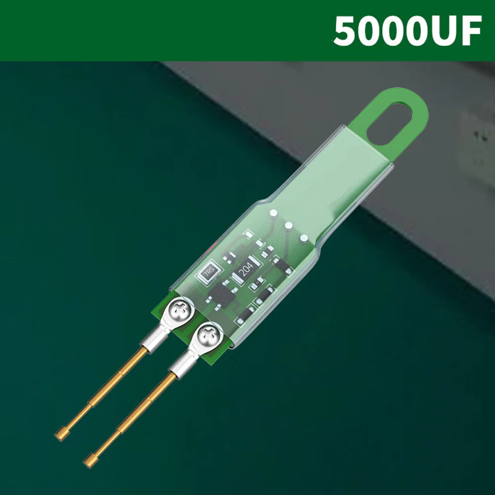 1pc Capacitor Discharge Pen Fast Discharge1000UF 5000UF Capacitor Discharge Tools With LED Indicator Light Electronic Tools Qme B with 5000 UF