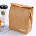 Foldable Reusable Leakproof Food Container Large Capacity Lunch Bag Qme onesize