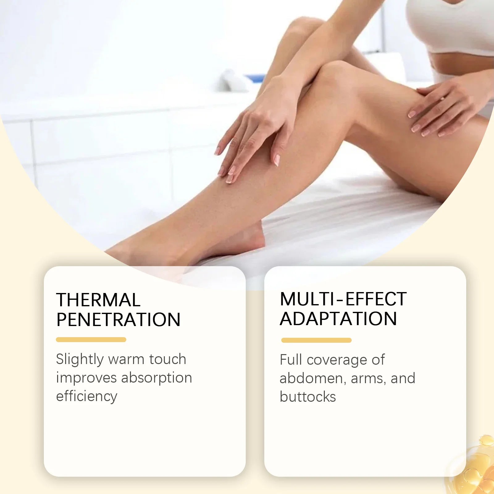 Belly Fat Burning Slimming Cream Improve Skin Elasticity Reduce Fat Accumulation Slim Waist Thin Arms Thighs Firming Body Cream Qme