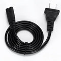 US Plug Power Cable 2pin Figure 8 Compatible Devices 2 Prong Qme Default Title