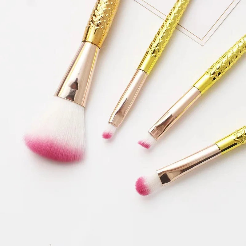 Makeup Brushes Cosmetic Powder Eye Shadow Foundation Blush Brush Soft Qme