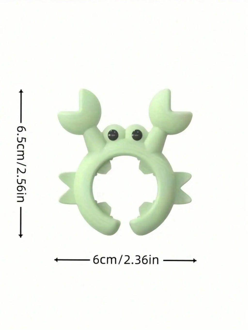 1 2 3 Crab Shaped Silicone Spatula Holder Kitchen Utensil Placement Qme