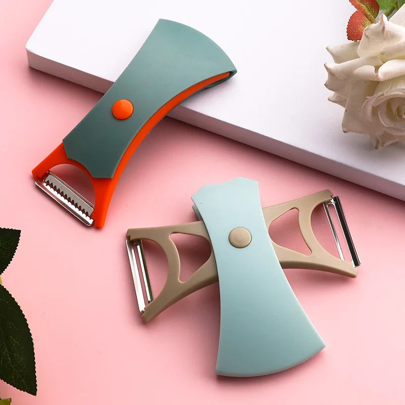 2-in-1 Multi-functional Melon Fruit Peeler Household Kitchen Lace Qme