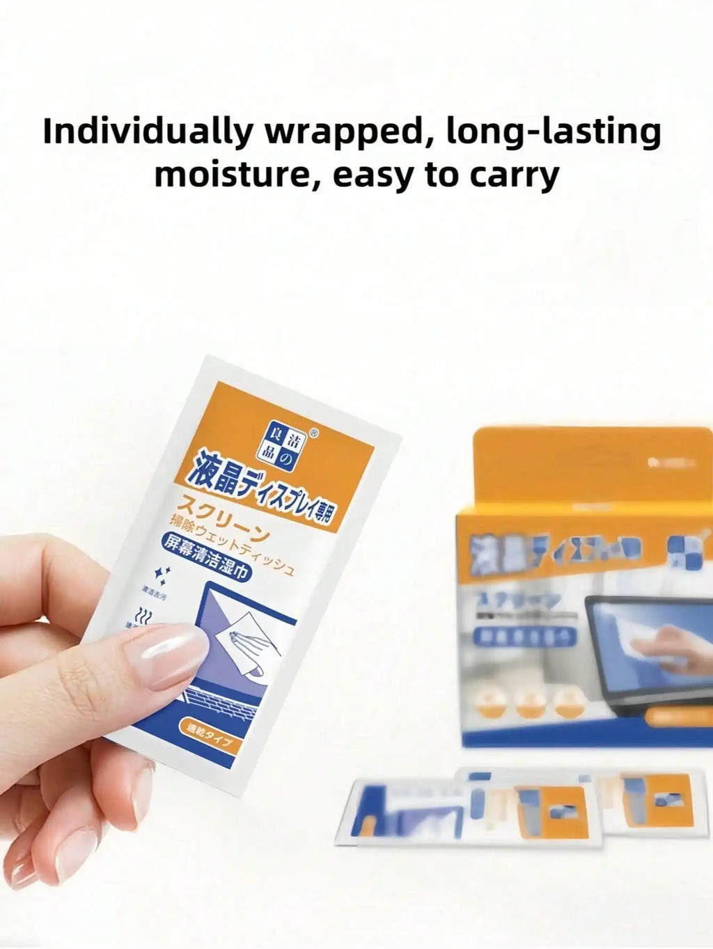 Large Disposable Screen Cleaning Wipes Glasses Lens Cloth Soft Qme