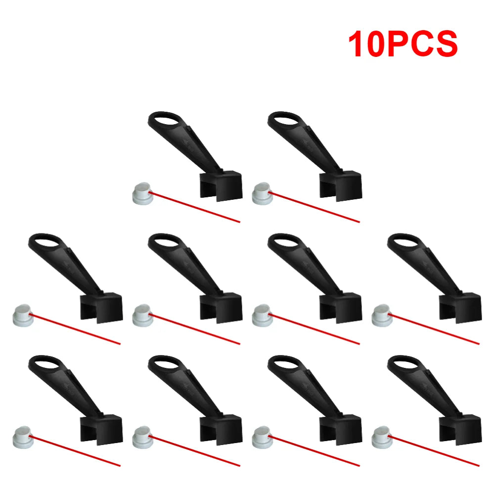 Motorcycle Chain Oiler Spray Gear Mess-Free Chain Wax Chain Cleaner Attachment Motorcycle Chain Lube Oiler Tool for Motorcycle Qme 10PCS