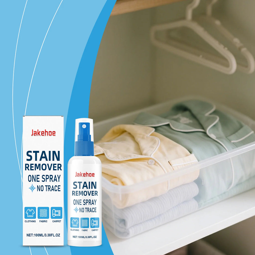 Clothes Stain Cleaning Spray Effectively Removing Stubborn Oil Stain Eliminate Odor Yellowing Descaling Clothing Bleaching Agent Qme