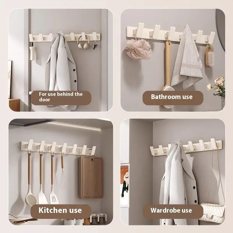 Drill-free Hanging Hook Wall Strong Self Adhesive Hanger Sticky Qme