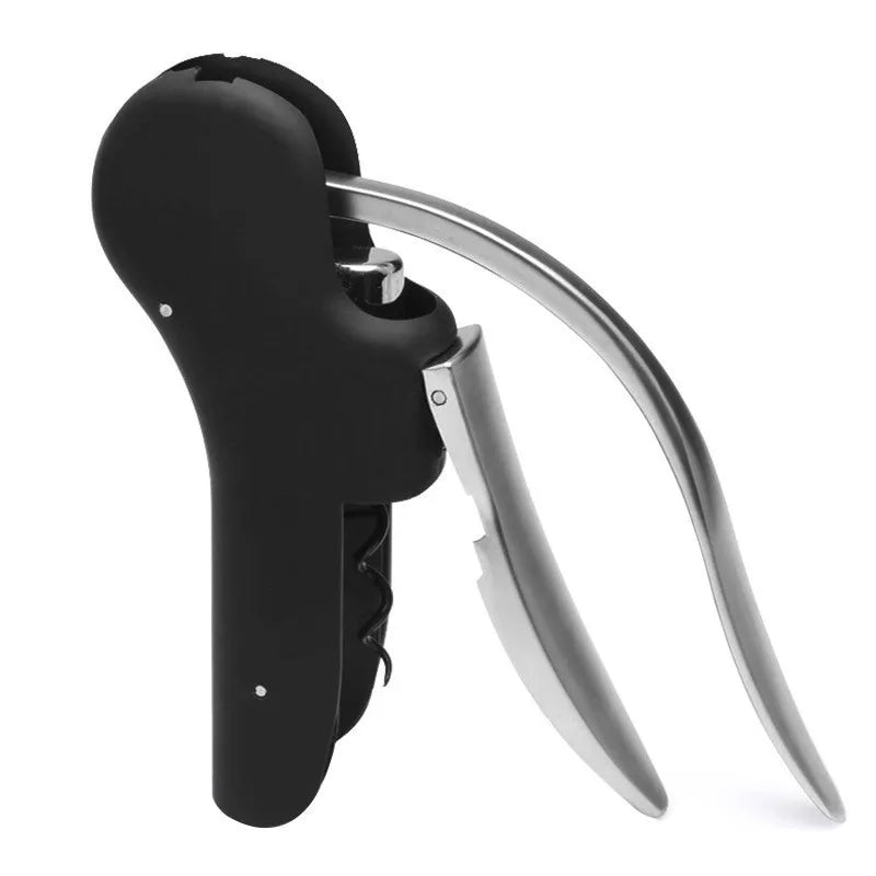 Zinc Alloy Goose Wine Opener Fast Cork Removal Tool Red Portable Easy Qme