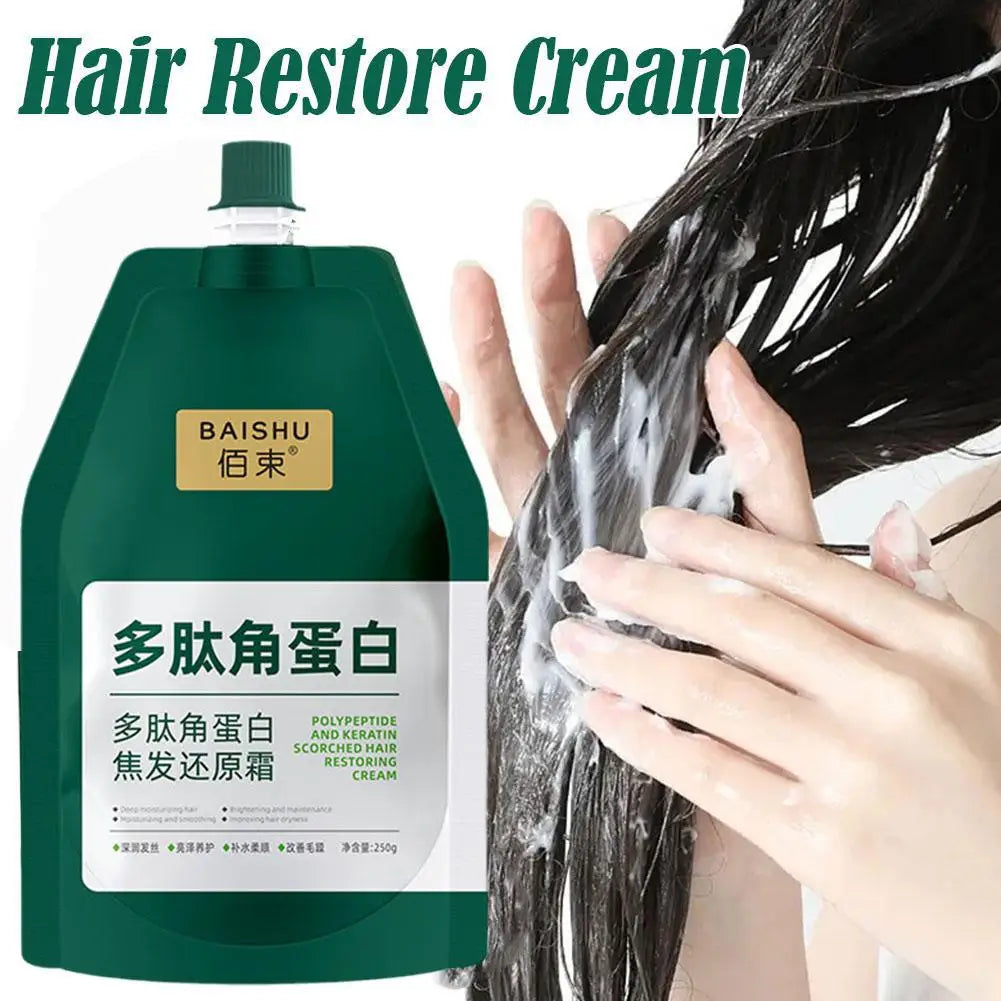 Collagen Hair Mask Polypeptide Peptide Keratin Oil Control Qme