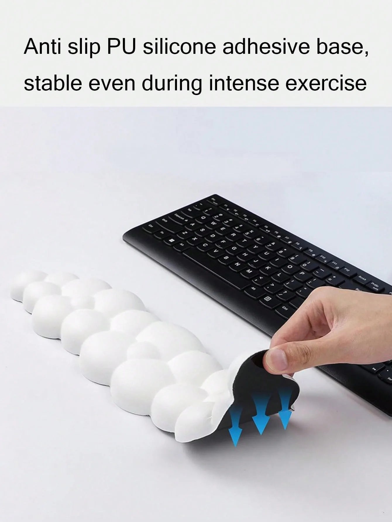Cloud Wrist Rest Keyboard Hand Soft Comfortable Silicone Non-slip Qme