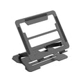 Metal Notebook Bracket Steel Lifting Convenient Heightening Frame Qme black