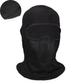 Headgear Men's and Women's Summer Outdoor Riding Ice Silk Mask Full Face Neck Fishing UV Breathable Sun Hat Patchwork Style Qme black