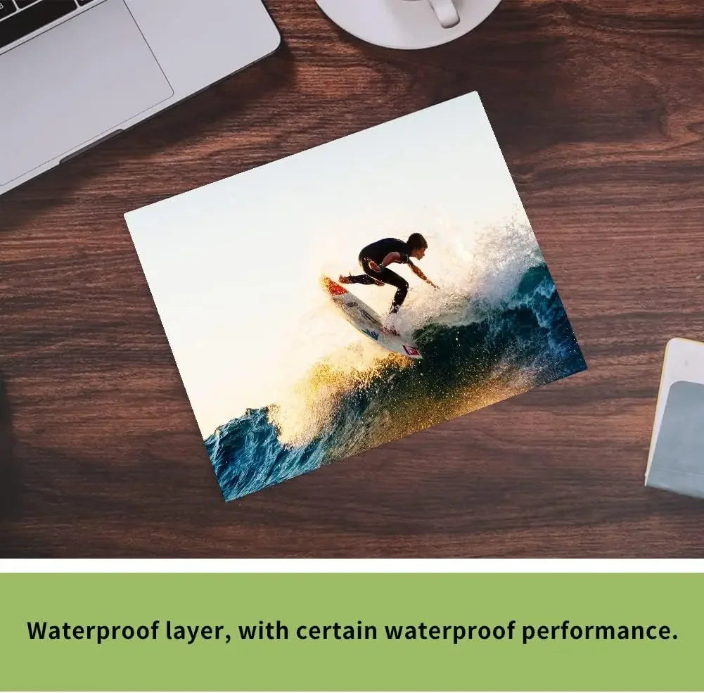 3.5"x5", 4"x6", 5"x7", 6"x8",8"x10" Glossy Paper Photo for Dye Ink Printer, 230gsm Inkjet Printing Photo Paper for Life Record Qme