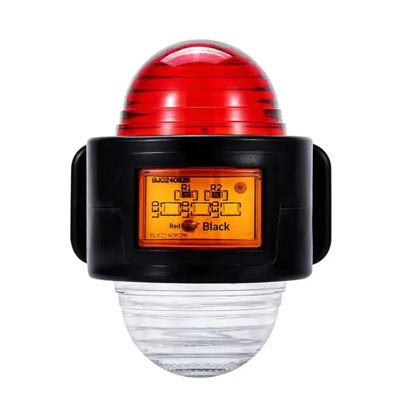 1 Three Sides LED Side Light Outline Truck Lamp 12 24V Car Trailer Qme