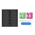 Waterproof False Nails Adhesive Tabs Stickers Press Fake Nail Tips Qme one size