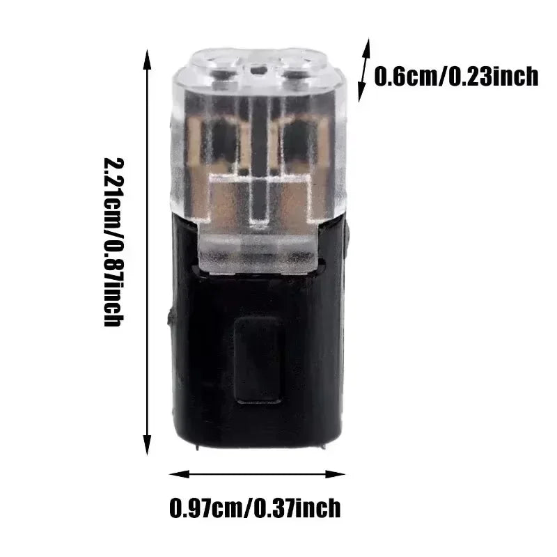 Waterproof Plug Wire Connector 2 Pin Way Cable Plug Car Electric Wire Snap Connectors Strip Terminal Connection Wholesale Qme
