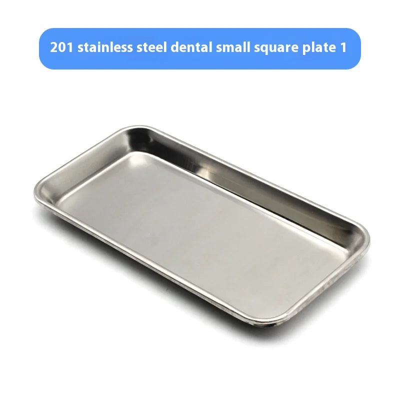 304 Stainless Steel Dental Tray Hospital Oral Instruments Storage Qme a
