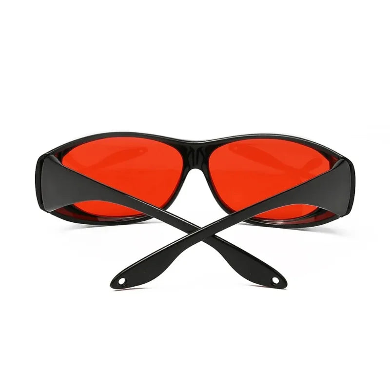 1PCS 532NM Laser Safety Glasses 180-540nm 266.355.515nm Anti-Green Light Radiation Protective Goggles for Equipment Qme