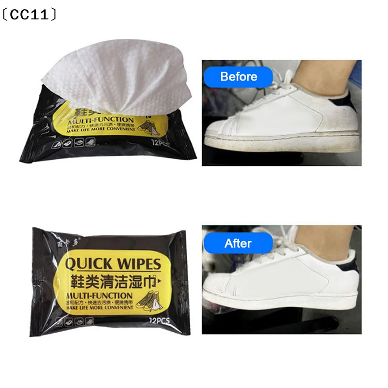 Disposable Shoe Wipes Cleaning Tools Care Shoes Useful Fast Scrubbing Qme