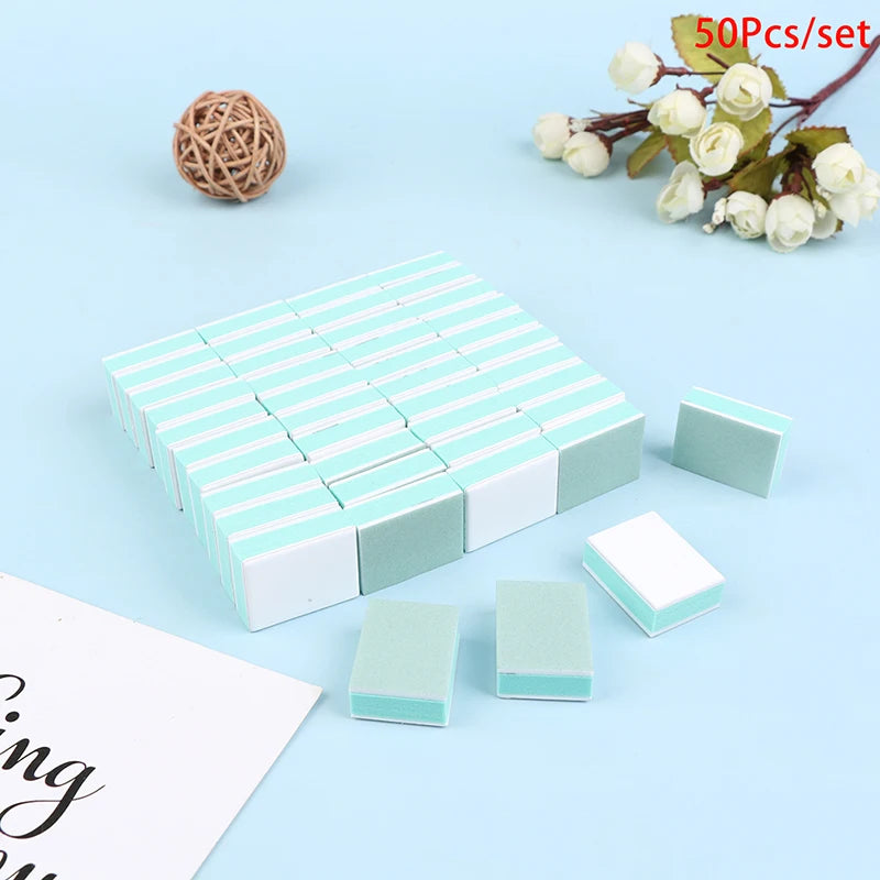 Nail Buffer Block Grit Sanding Polishing Art File UV Gel Shining Qme