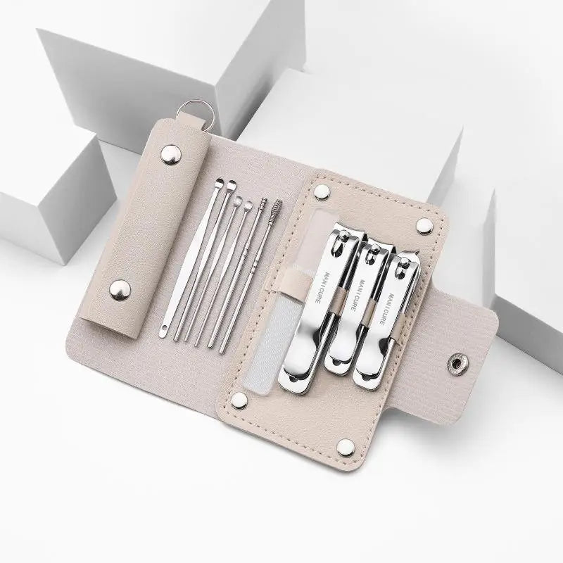 10-Piece Professional Nail Clippers Stainless Steel Manicure Pedicure Qme A5