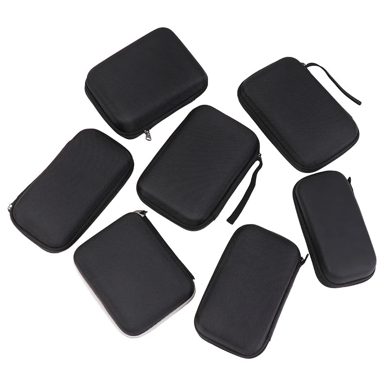 Storage Toolbag EVA Waterproof Hard Case Tool Box Mesh Pocket Qme