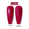 Arte Clavo Nail Art Designs Matte Coat Gel Polish Winter Pink Semi