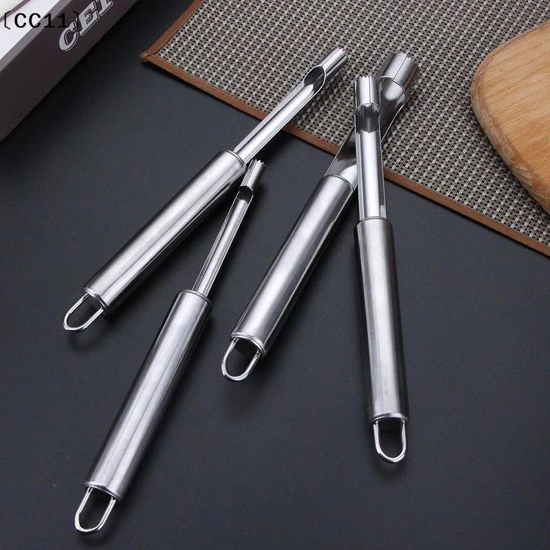 Stainless Steel Fruit Corer Ergonomic Handle Rustproof Design Perfect Qme