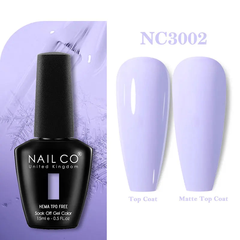NAILCO Fresh Gel Nail Polish Nails Semi-permanent Varnish Hybrid Qme