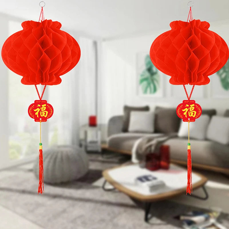 Lantern Hang Pendant Waterproof Festival Lanterns Decoration 2023 Qme